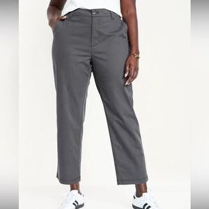 Old Navy High Waisted OGC Chino in Gray L